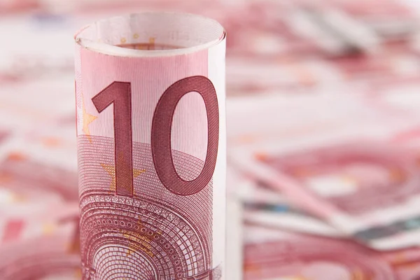 Contexto 10 euro — Fotografia de Stock