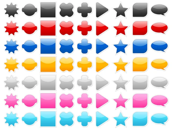 Lege kleur pictogram 3 — Stockvector