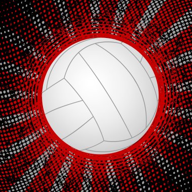 abstract voleyball background clipart