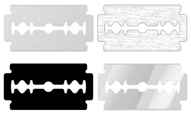 Blade razor clipart