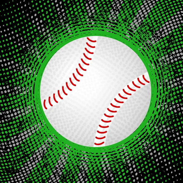 野球の抽象的な背景 — ストックベクタ