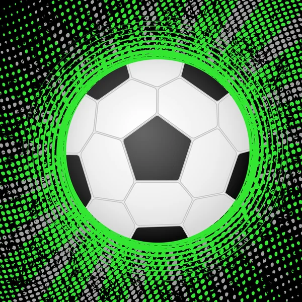 Pozadí abstraktní fotbal — Stockový vektor