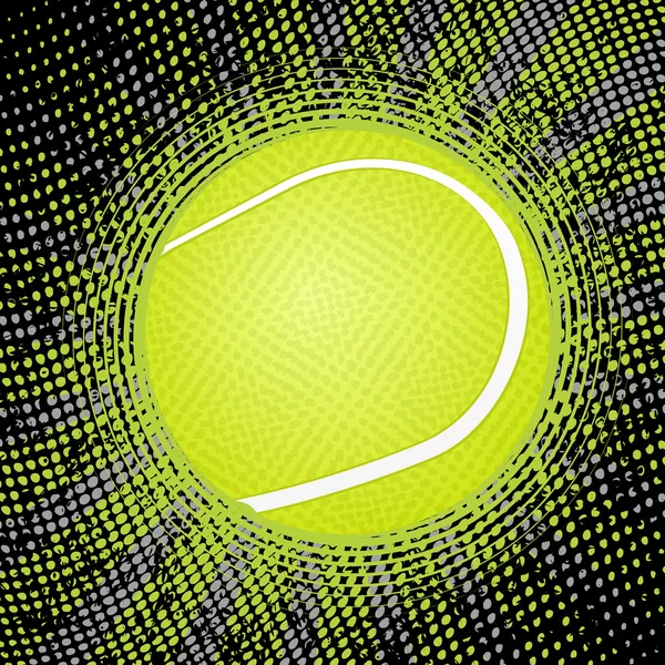 Fond de tennis abstrait — Image vectorielle