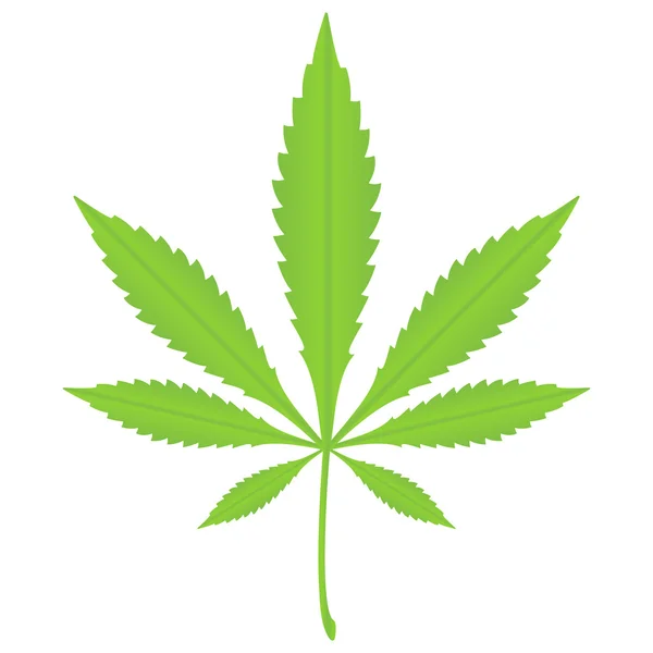 Marihuana list 2 — Stockový vektor