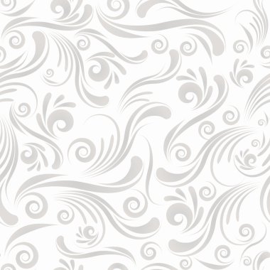 Seamless swirl ornament clipart