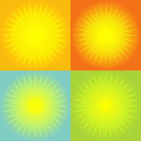 Sunburst абстрактним фоном — стоковий вектор