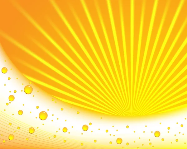 Sunburst abstrakt bakgrund — Stock vektor