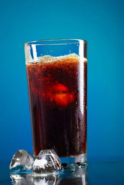 Gelas cola — Stok Foto
