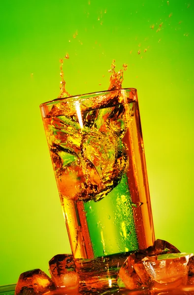 Splashing Soda — Stock Photo, Image