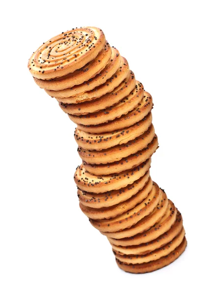 A cookie-k shortbreads-torony — Stock Fotó