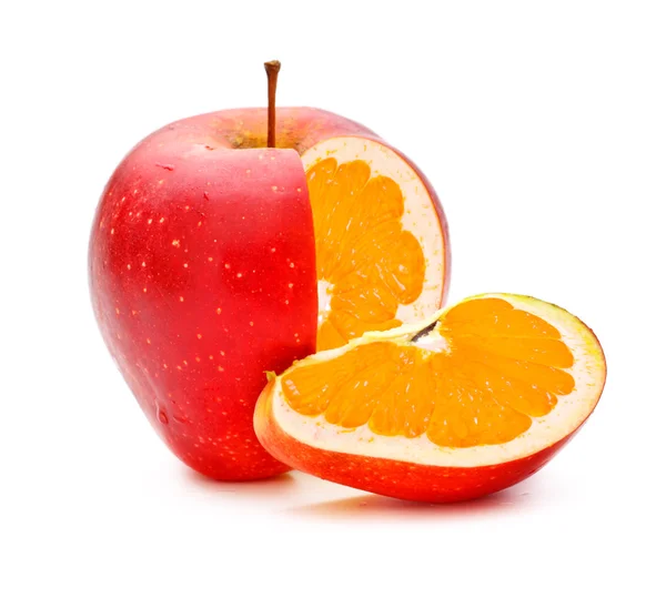 OGM Maçã-laranja — Fotografia de Stock