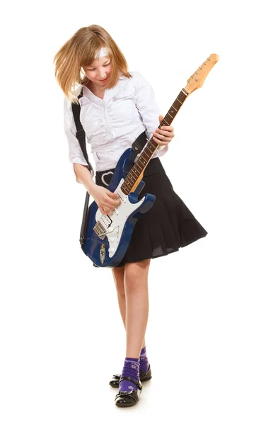 Adolescent fille rockstar — Photo