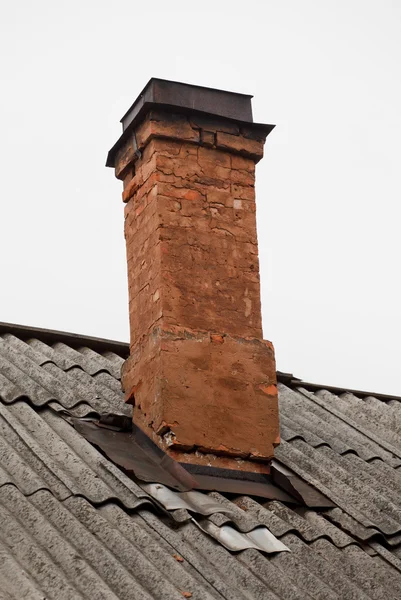 stock image Old Brick Chimney