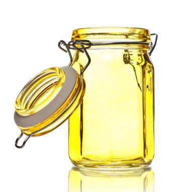 Glass Jar for Spice clipart