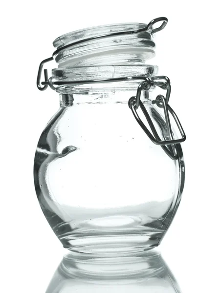 Glass Jar for Spice — Stock Photo, Image