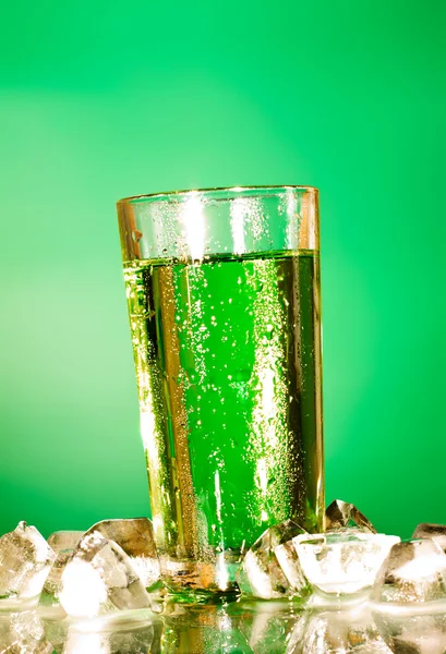Vidro de soda — Fotografia de Stock