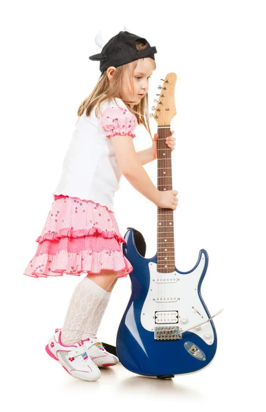 Dítě hudebník — Stock fotografie