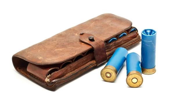 Vintage munitie riem — Stockfoto