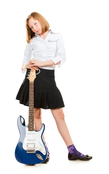Genç kız rockstar — Stok fotoğraf