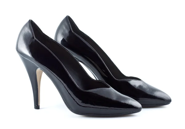 Ženské boty vysoké podpatky — Stock fotografie