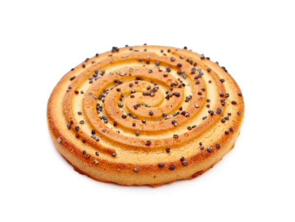 Poppy ile shortbreads kurabiye — Stok fotoğraf