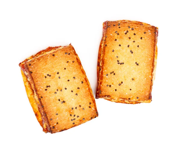 Ciasteczka kanapka — Zdjęcie stockowe