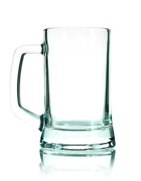 空のビールマグカップ — ストック写真