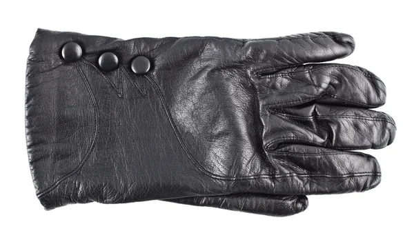 Schwarzer Handschuh — Stockfoto
