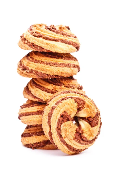 Cinnamon cookies tower — Stock Photo, Image