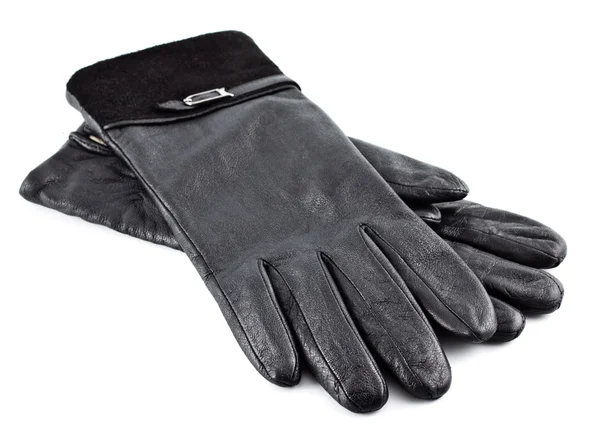 Чорні рукавички — стокове фото