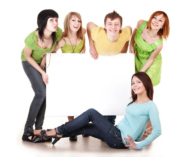 Group of take banner. — Stock Photo, Image