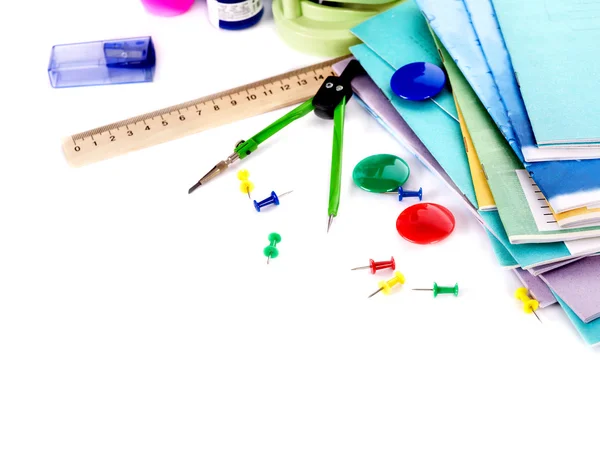 School art supplies — Stock Photo, Image