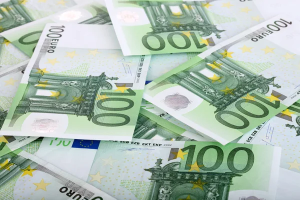 Háttér-száz euró. — Stock Fotó