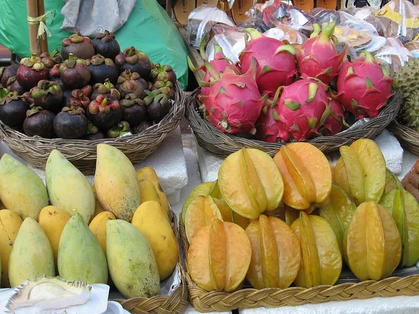 Група тайський фруктів. — стокове фото