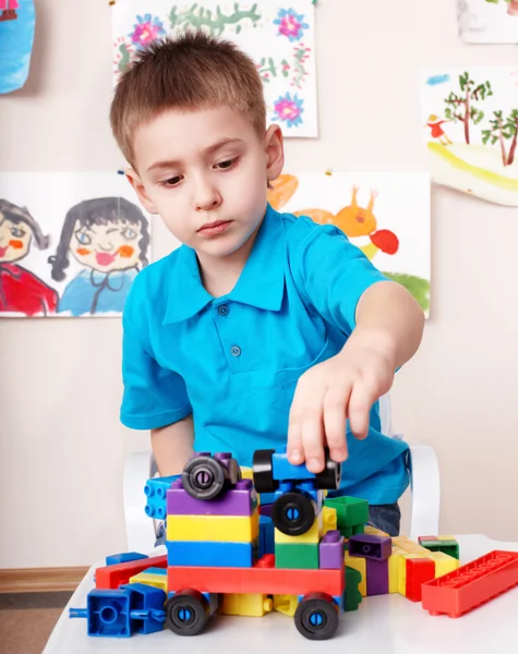 Gyermek játék készlet otthon építése. — Stock Fotó