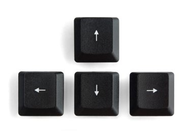 Arrow keys clipart