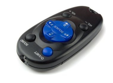 Car audio remote control clipart