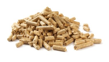 Wood pellets clipart