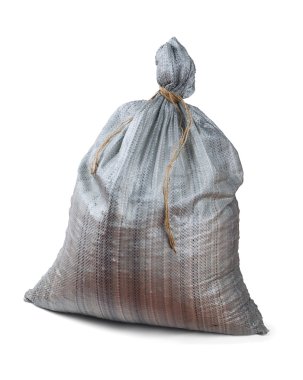 Plastic woven sack clipart