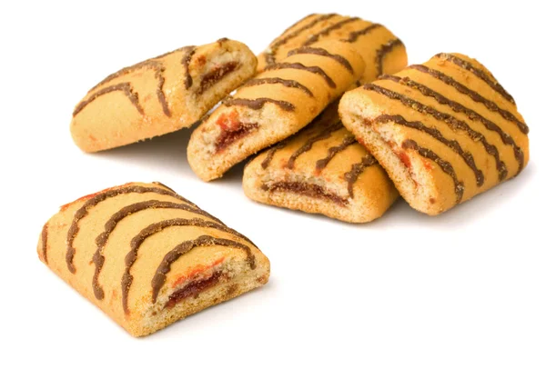 Biscotti ripieni di marmellata — Foto Stock