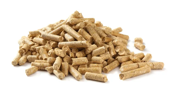 Houten pellets — Stockfoto