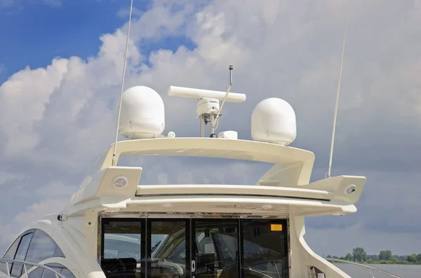 해양 통신 안테나 시스템 — 스톡 사진