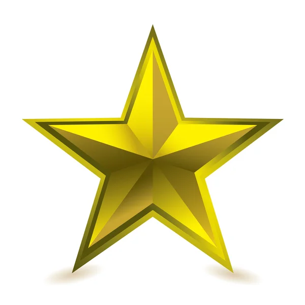 Prix étoile d'or — Image vectorielle