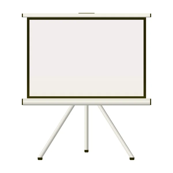 Projection screen — Stock Vector