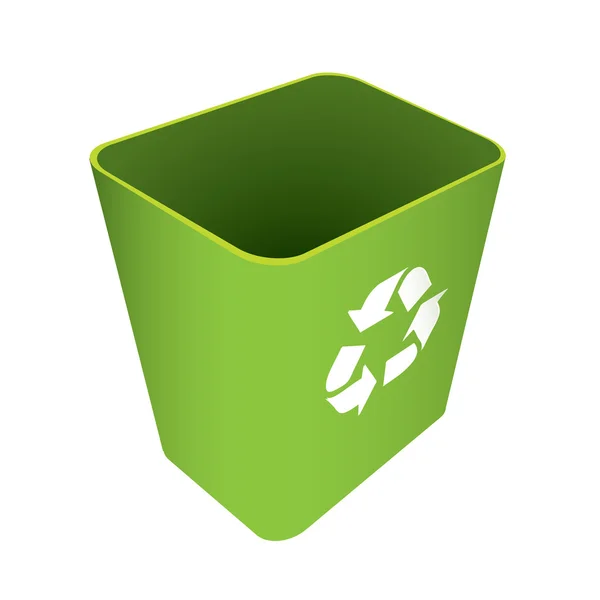 Recycle afval kan — Stockvector
