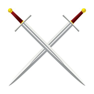 Cross Sword clipart