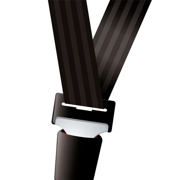 Clip ceinture de sécurité voiture en — Image vectorielle
