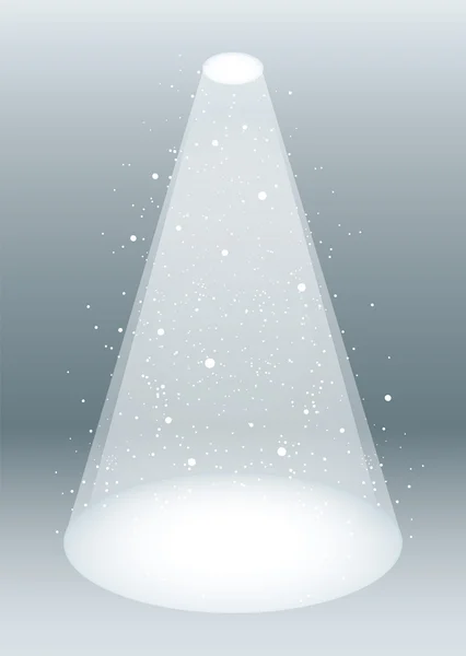 Projecteur de fumée blanche — Image vectorielle