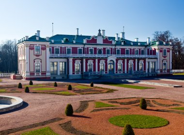 Kadriorg Palace in Tallinn Estonia clipart