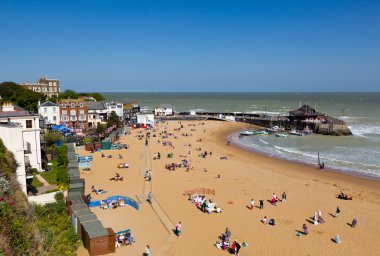 Broadstairs Beach in Kent clipart